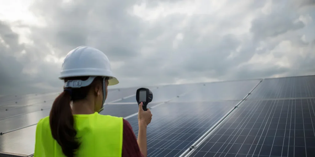 Rooftop Solar During Cloudy Weather